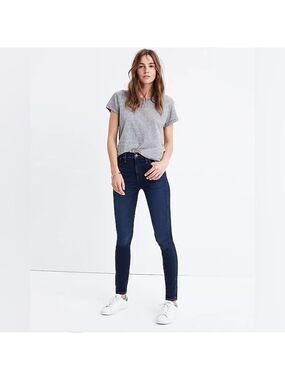 Madewell 10” High Rise Skinny Jeans Size 26